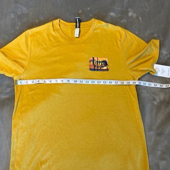 Ripped Rags : Twilight Palms Ripped T-shirt Size L - Picture 10 of 12